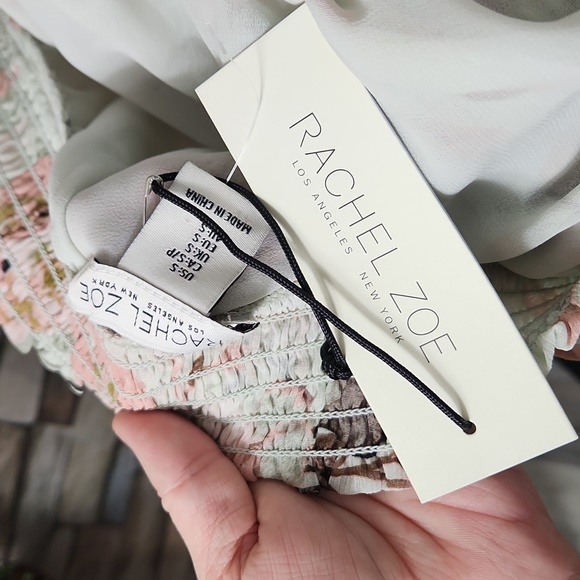 Rachel Zoe Floral Crop Top - Picture 9 of 11